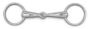 5" Loose Ring Snaffle with 19mm Hollow Mouthpiece.   3" Loose Rings. 