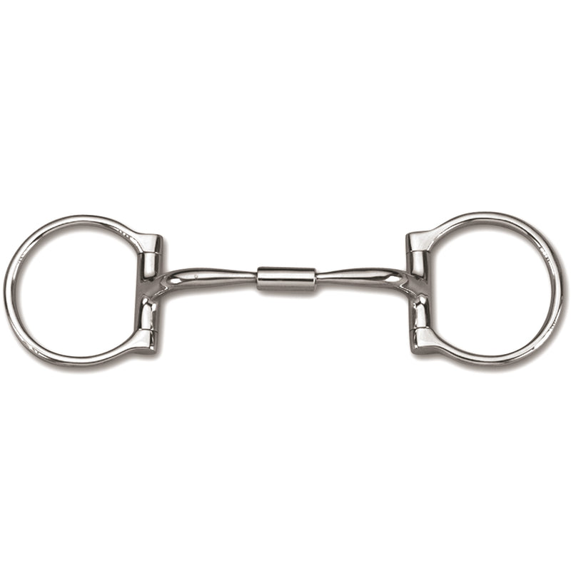 Myler Level 1 - 5" Stainless Steel Western Dee Bit w/5" Sweet Iron Comfort Snaffle (MB 02) Copper Inlay Mouth.  This mouthpiece will naturally oxidize, or rust.  Harmless to horses, it has a sweet taste and promotes salivation.