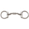 Myler Level 2 - 5" Stainless Steel Western Dee Bit w/5" Sweet Iron Low Port Comfort Snaffle (MB 04) Copper Inlay Mouth.  This mouthpiece will naturally oxidize, or rust.  Harmless to horses, it has a sweet taste and promotes salivation.