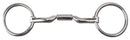 Myler Level 2 - 5 1/4" Stainless Steel Loose Ring Low Port Comfort Snaffle (MB 04)  Copper Inlay Mouth.  This mouthpiece will naturally oxidize, or rust.  Harmless to horses, it has a sweet taste and promotes salivation.