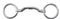 Myler Level 3 - 5" Stainless Steel Loose Ring Low Extra Wide Ported Barrel Bit (MB 33WL)  Copper Inlay Mouth.  This mouthpiece will naturally oxidize, or rust.  Harmless to horses, it has a sweet taste and promotes salivation.