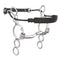 5" Myler Stainless Steel 3-Ring Combination Bit - 6" Shank with Sweet Iron Low Port Comfort Snaffle (MB 04, Level 2) Copper Inlay.
